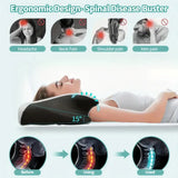 Memory Foam Neck Massage Bed Pillow