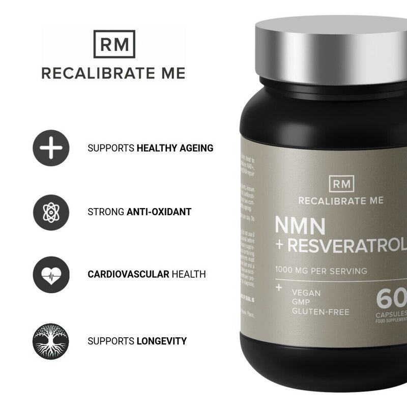 Pure NMN and Resveratrol (SGS THIRD PARTY TESTED)