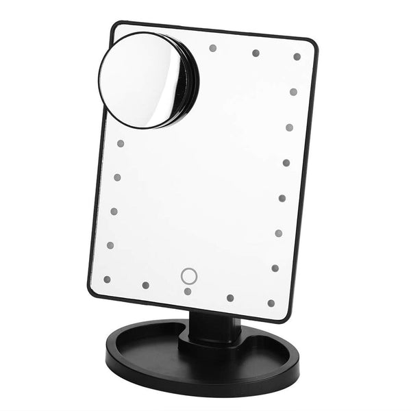 LED Tabletop Vanity Mirror (Touchscreen)