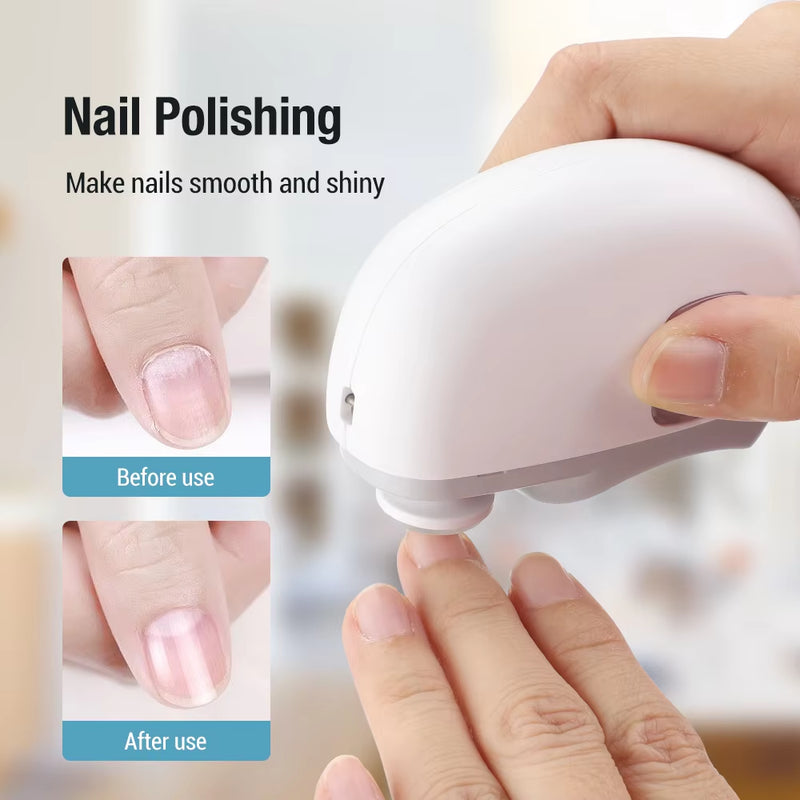 Electric Nail Clipper (Grinding and Polishing 2 in 1)