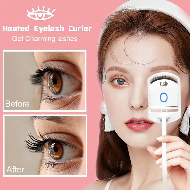 Heated Eyelash Curler – Rechargeable Electric Eyelash curler 