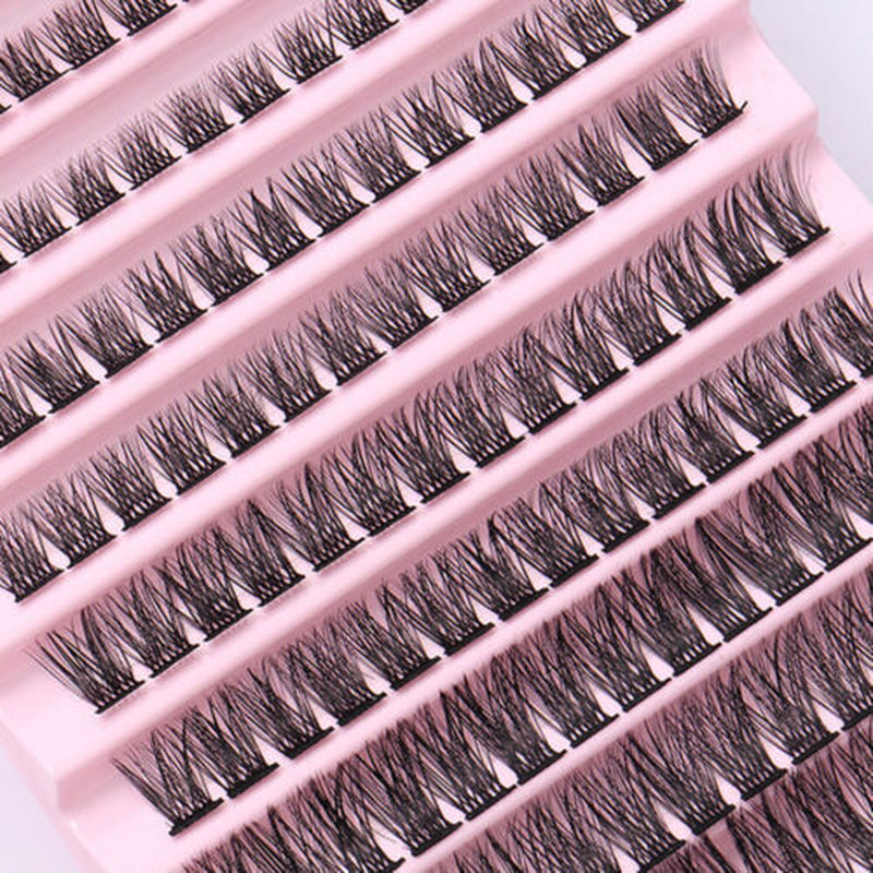 Individual Lashes D Curl Cluster Lashes 0.07 D Curl 12-16MM DIY Lash Extensions