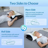 Memory Foam Neck Massage Bed Pillow