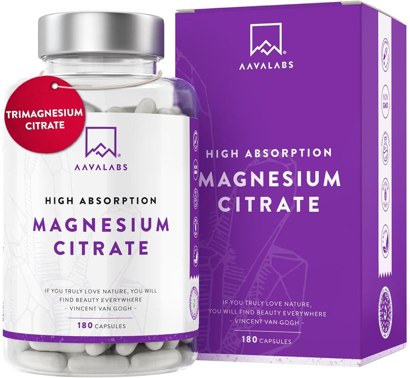 Magnesium Citrate Capsules (180)