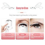 Heated Eyelash Curler – Rechargeable Electric Eyelash curler 