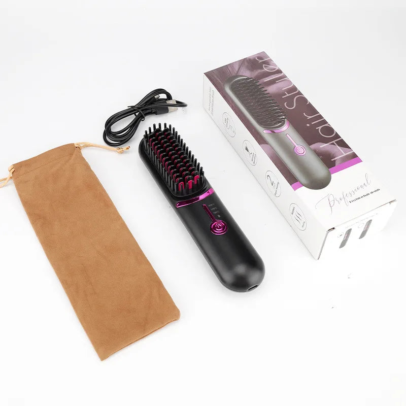 Cordless Ceramic Hair Straightener (3X Modes)