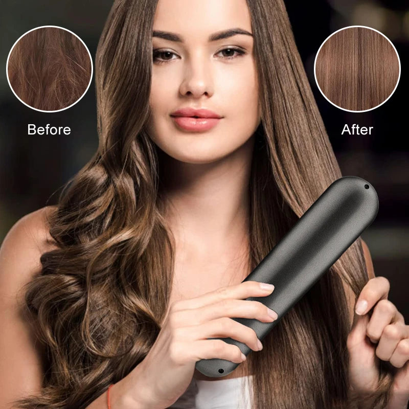 Cordless Ceramic Hair Straightener (3X Modes)