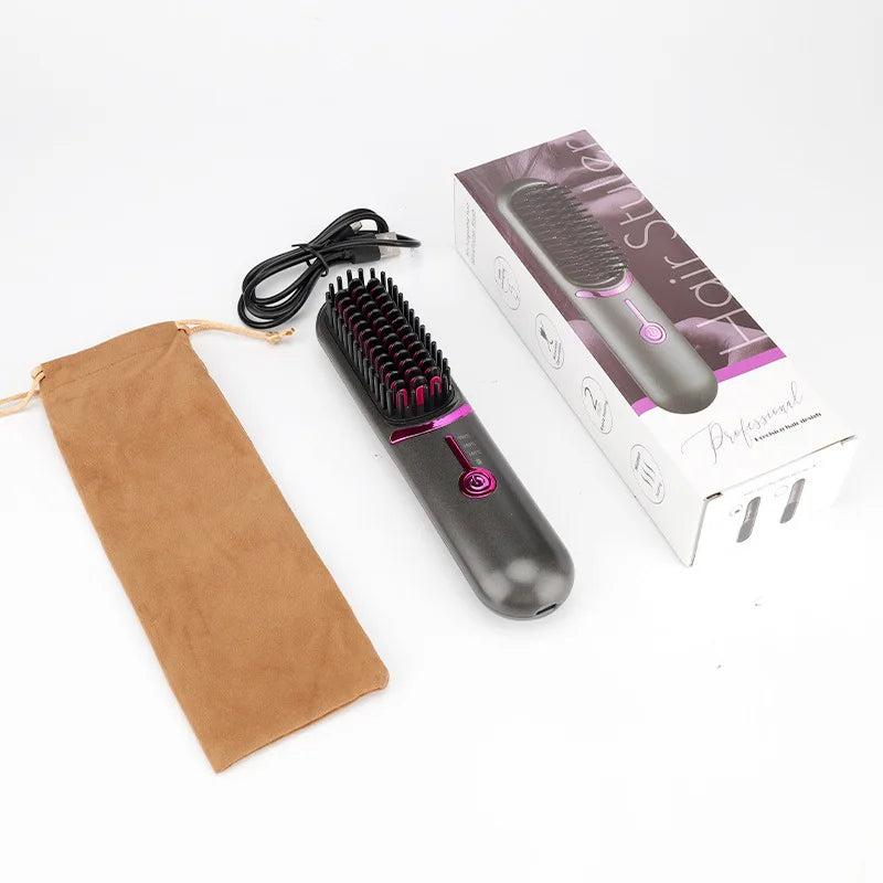 Cordless Ceramic Hair Straightener (3X Modes)