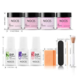 Nail Art Dip Powder Set ( 11Pcs )